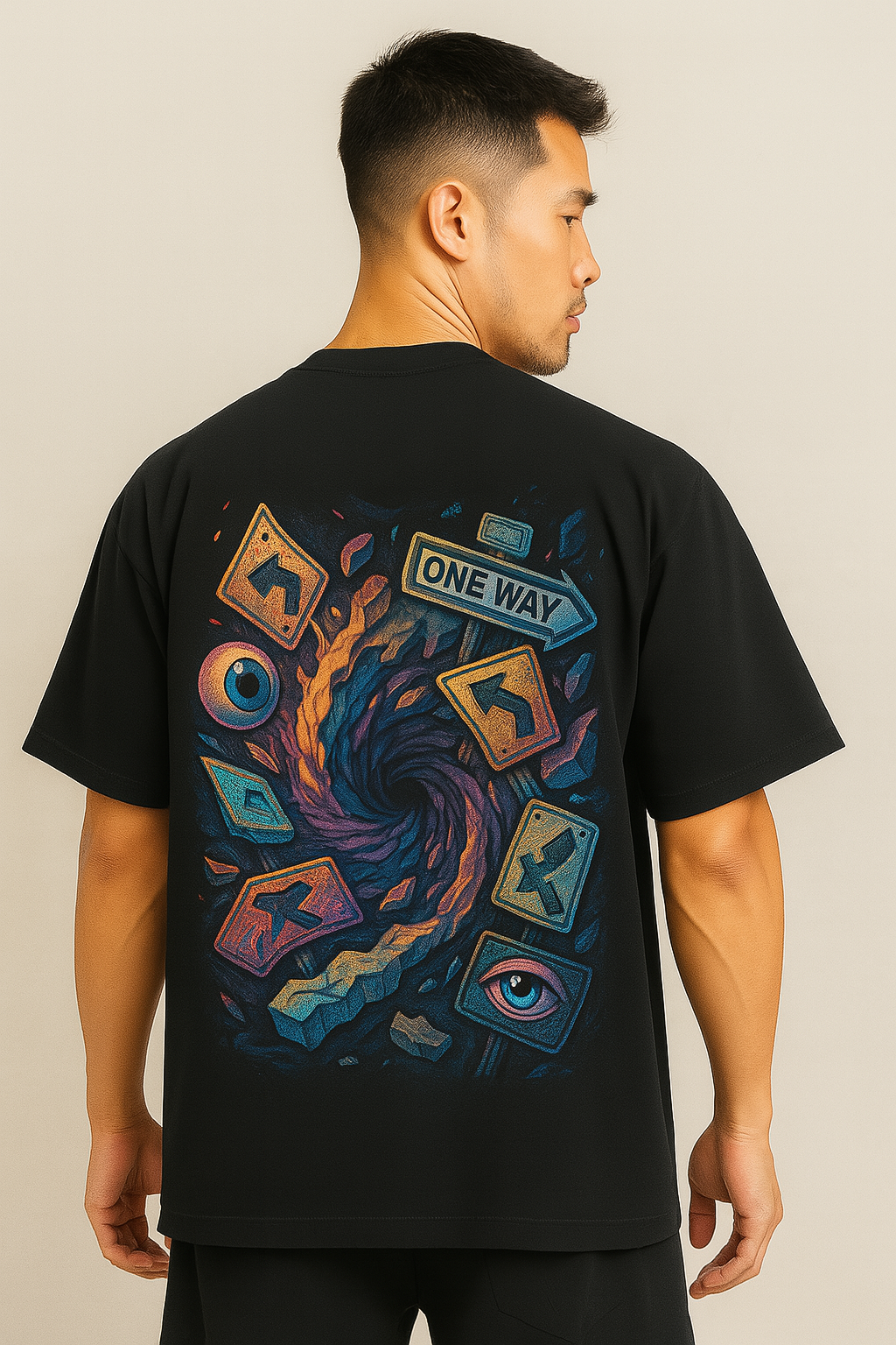 One Way Out – Oversized Tee