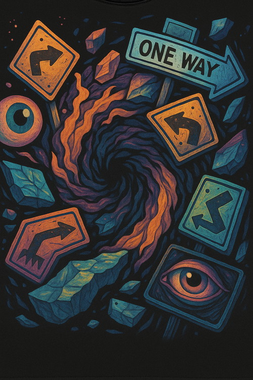 One Way Out – Oversized Tee